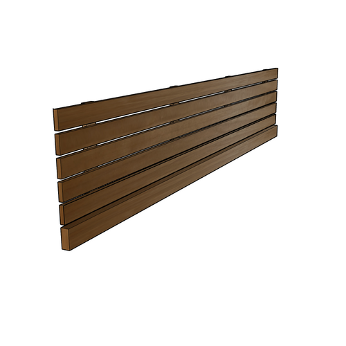ThermoAspen sauna bench skirt on a white background